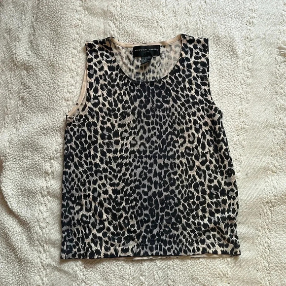 Vintage Leopard print tank top - Picture 1 of 4